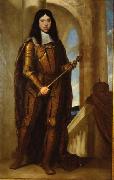Guido Cagnacci, Kaiser Leopold I. (1640-1705) im Kronungsharnisch